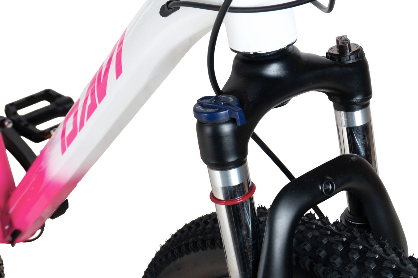davi bella aluminijski mtb bicikl, 27,5", 160 185 cm, 21 brzina, bijela/ružičasta (copy)