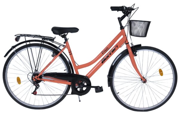 trekking bicikl pisa bottari 28", 165 190 cm, 6 brzina, narančasto outlet