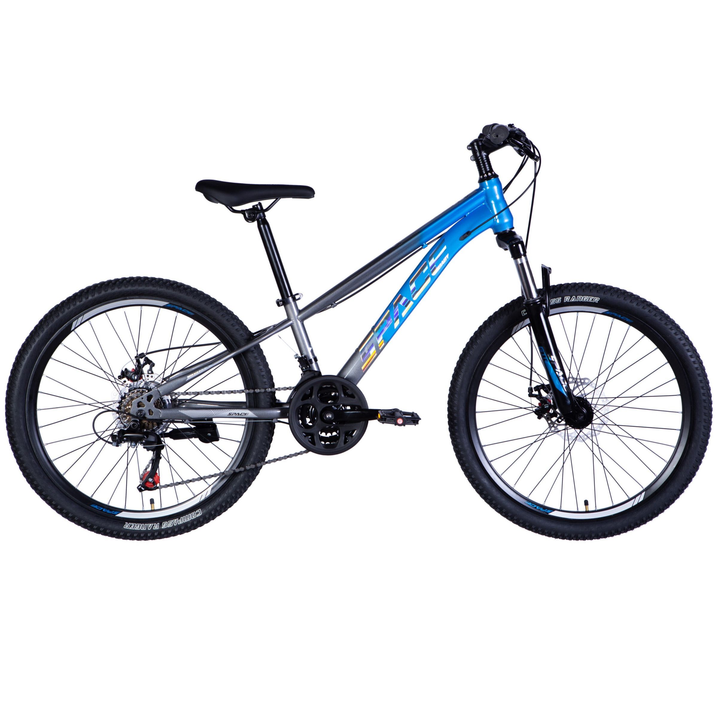 Dječji bicikl Mars 24", 130-160 cm, 21 brzina, Plava/Siva