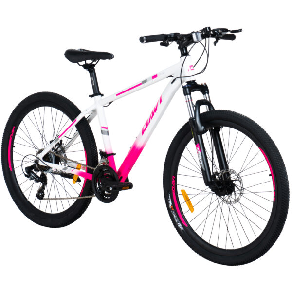 davi bella aluminijski mtb bicikl, 27,5", 160 185 cm, 21 brzina, ružičasta/bijela