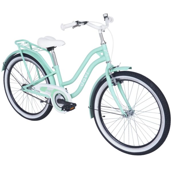 dječji bicikl davi molli 24", 130 165 cm, 1 brzina, zelena