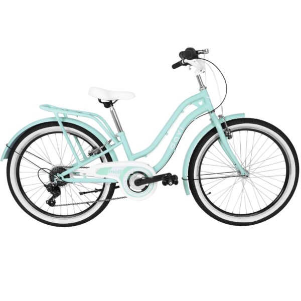 dječji bicikl davi molli 24", 130 165 cm, 7 brzina, zelena