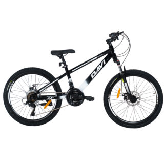 Dječji bicikl Davi Terrano 24", 130-160 cm, 21 brzina, Crno/Bijela