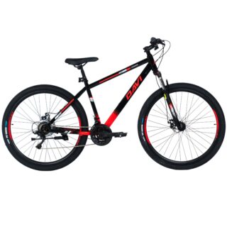 Davi Terrano MTB bicikl 29", 170-195 cm, 21 brzina, Crno/Crvena