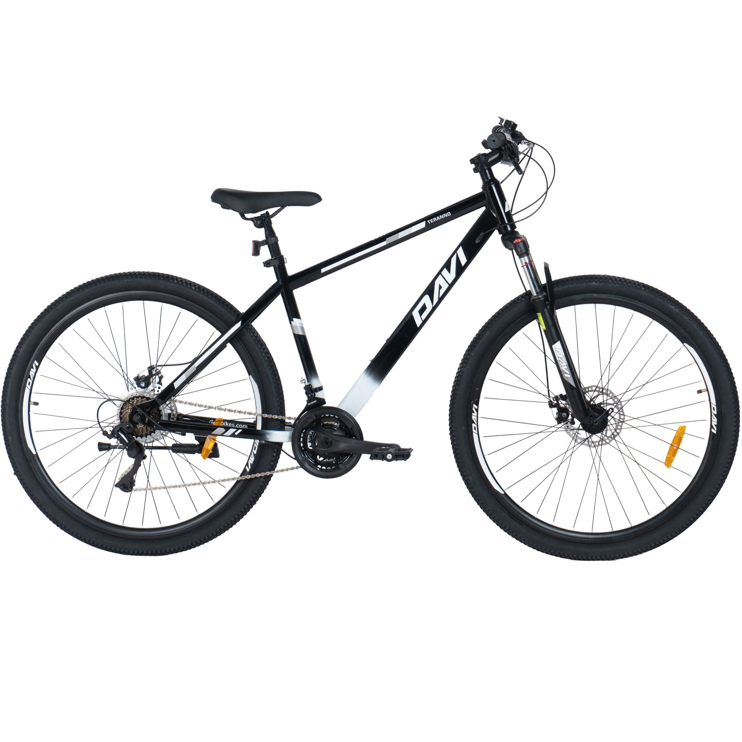 Davi Terrano MTB bicikl, 29", 170-195 cm, 21 brzina, Crno/Bijela
