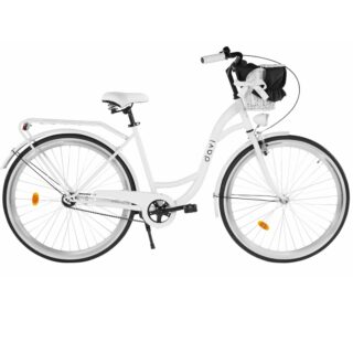 Ženski bicikl Davi Lila 28", 160-185 cm, 1 brzina, Bijela/Crno