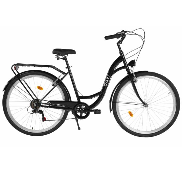 muški bicikl dallas men 28”, 165 190 cm 7 brzina, crno