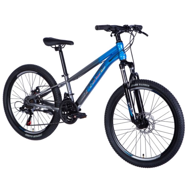 dječji bicikl mercury aluminij, 24", 130 160 cm, 21 brzina, plava