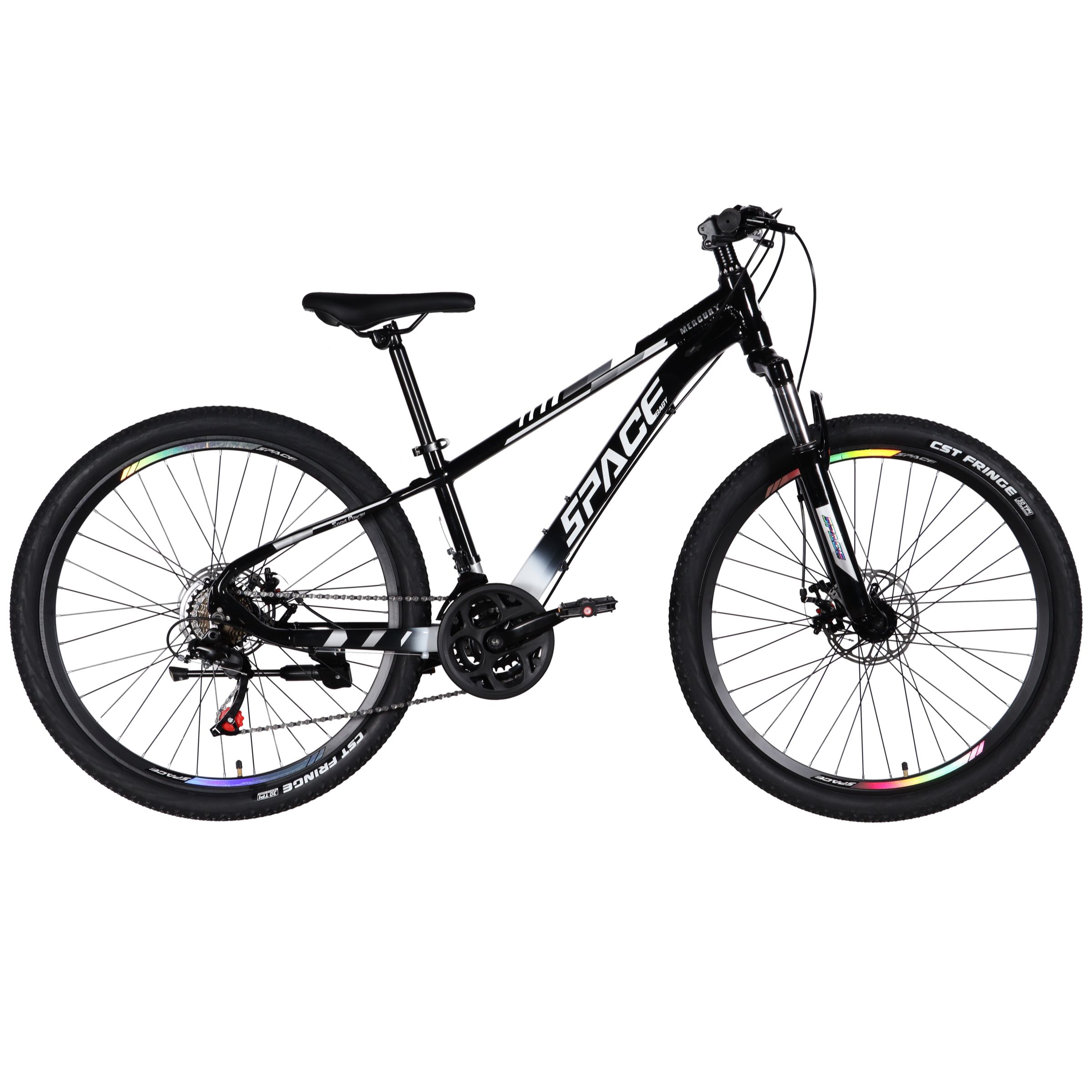 Bicikl MTB Mercury Aluminij, 26", 145-170 cm, 21 brzina, Crno