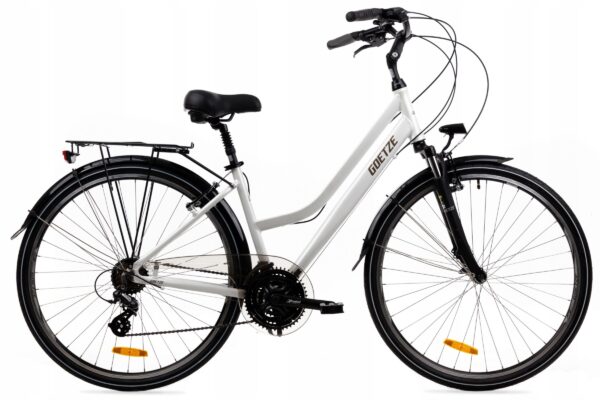 bicikl goetze tour 28”, 160 185 cm, 21 brzina, bijela outlet